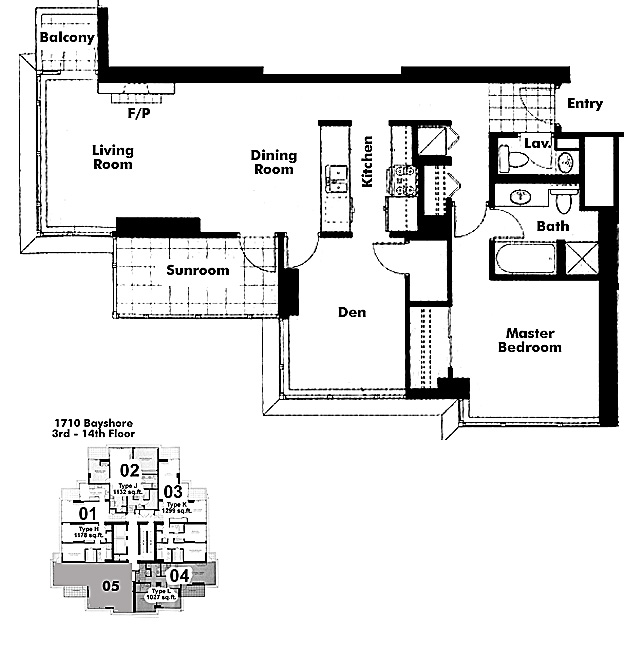 Floor plan 1005
