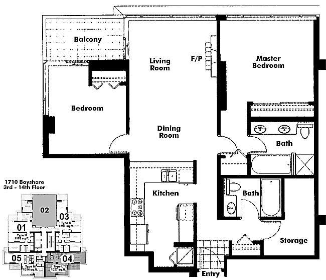 Floor plan 1002