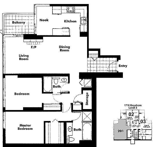Floor plan 201