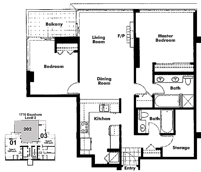 Floor plan 202