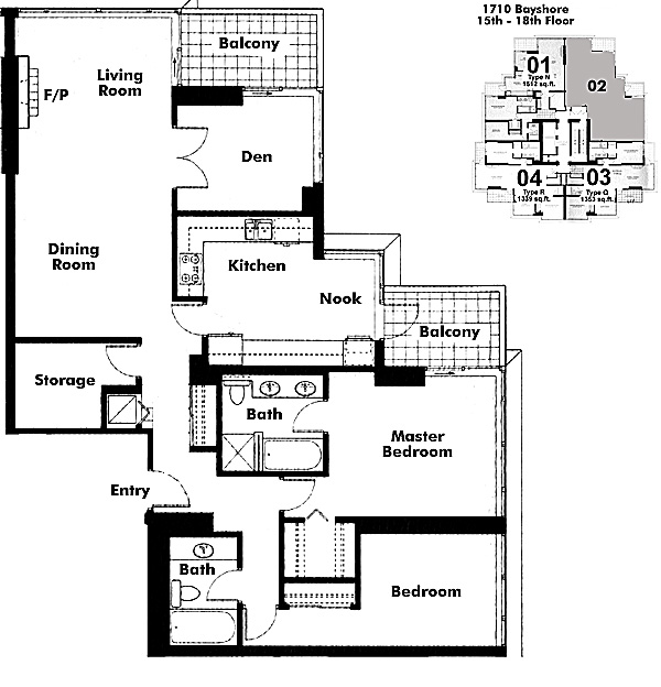 Floor plan 1502