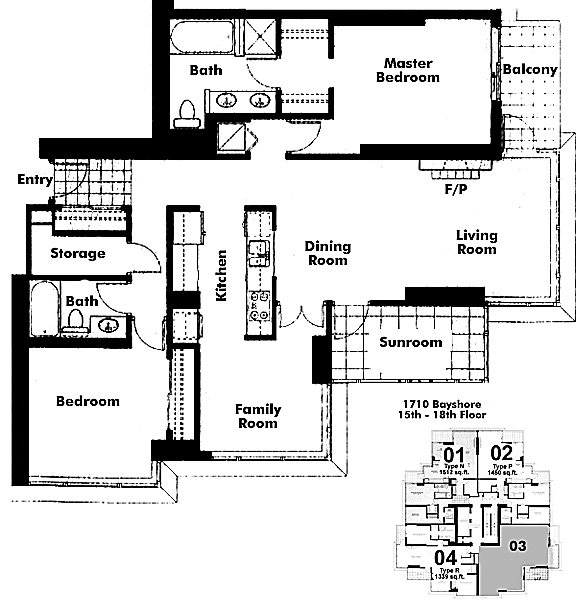 Floor plan 1503