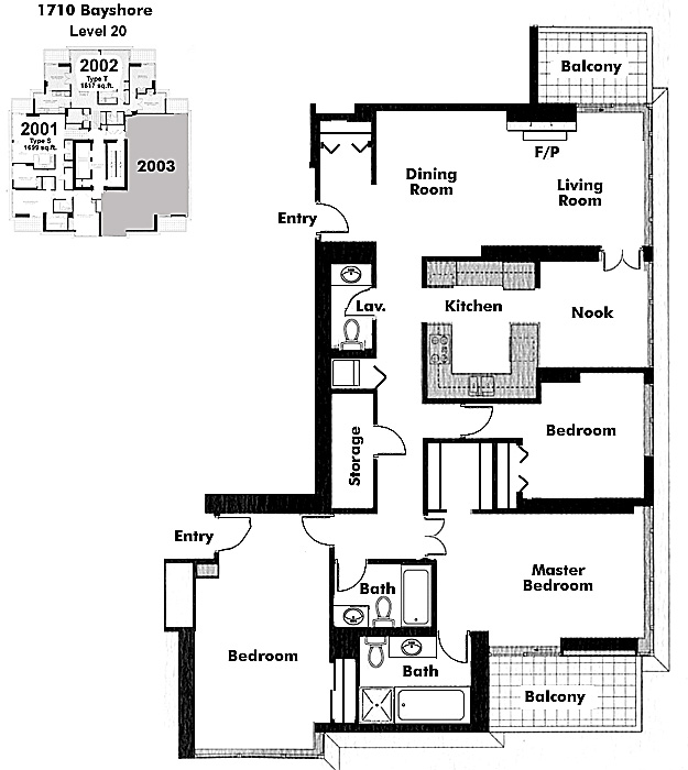 Floor plan 2003