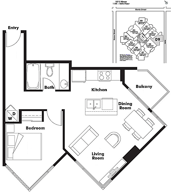 Floor plan 1309