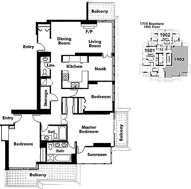 Floor plan 1903