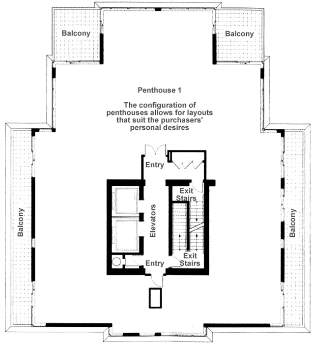 Floor plan PH1