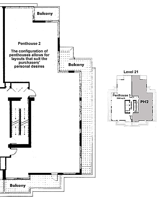 Floor plan PH2