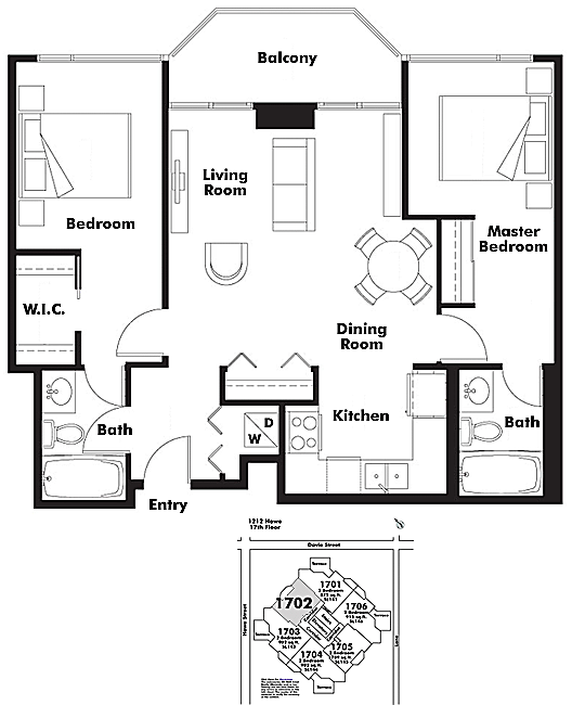 Floor plan 1702