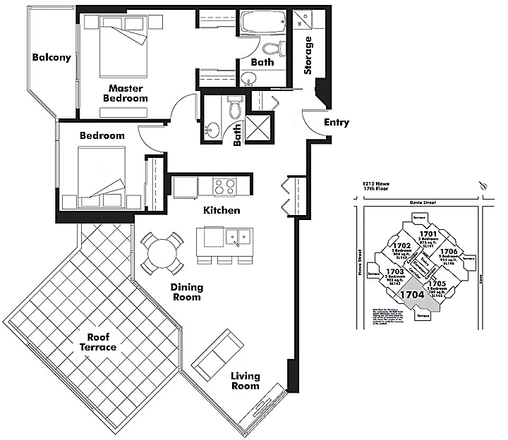 Floor plan 1704