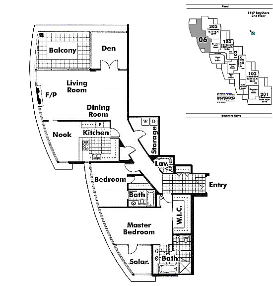 Floor plan 206
