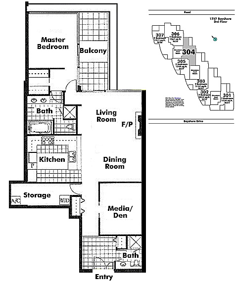 Floor plan 404