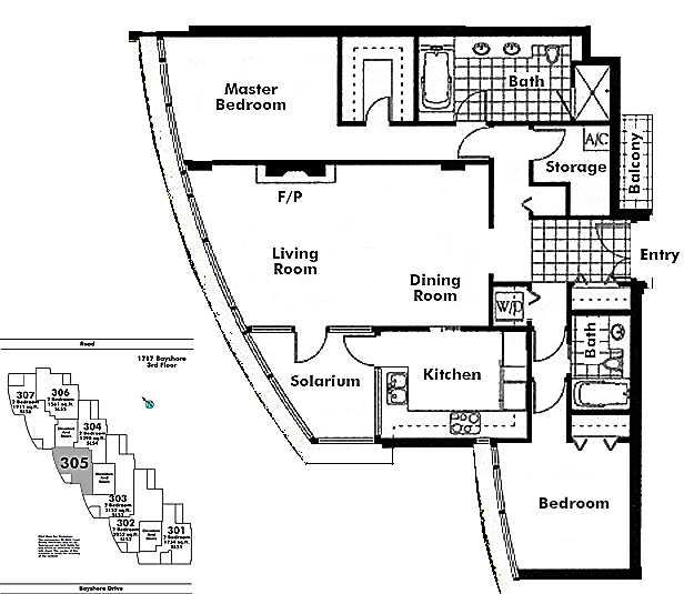 Floor plan 605