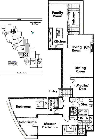 Floor plan 603