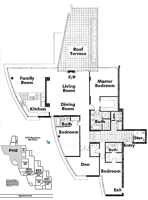 Floor plan PH8