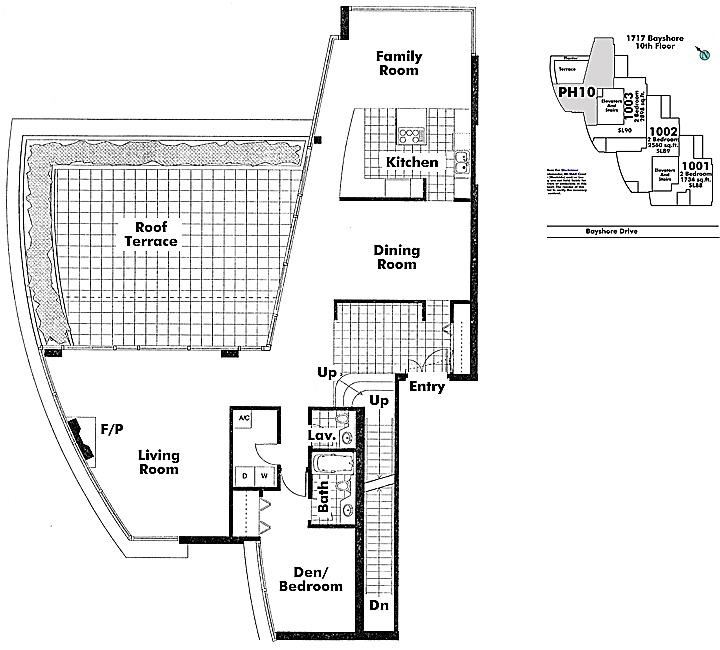 Floor plan PH10