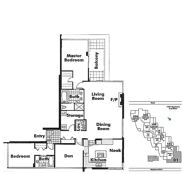 Floor plan 1101