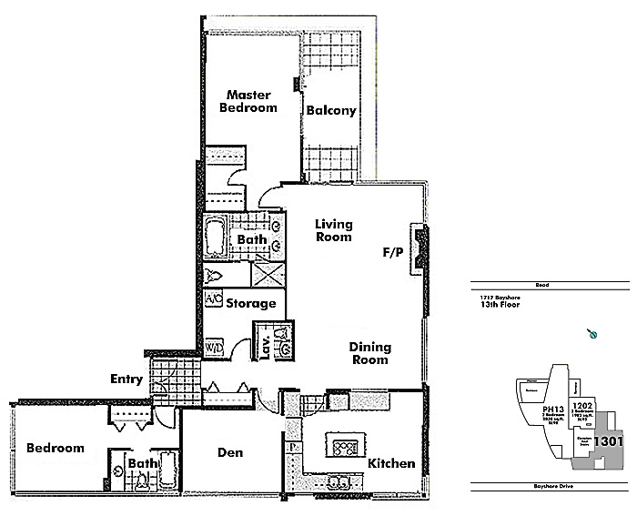 Floor plan 1301