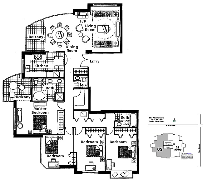 Floor plan 302