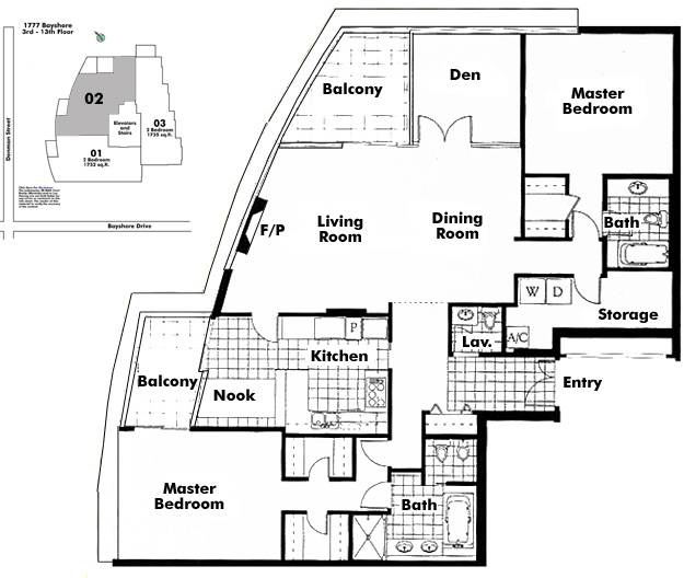 Floor plan 1302