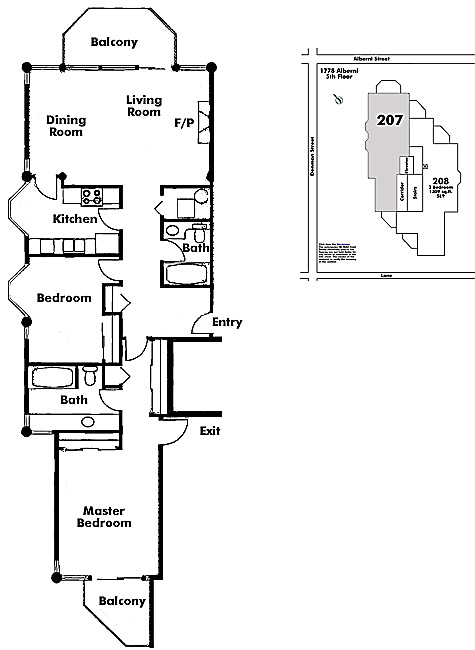Floor plan 207