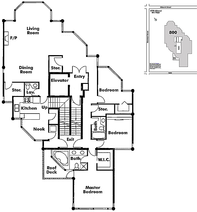 Floor plan 700