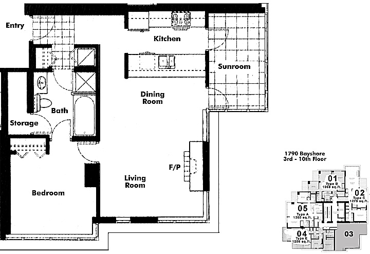 Floor plan 303