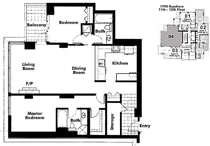 Floor plan 1204
