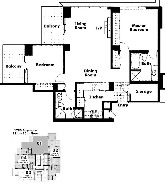 Floor plan 1301