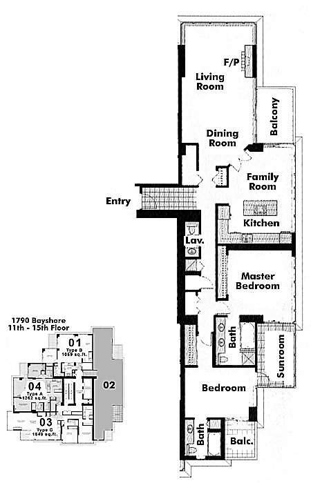 Floor plan 1302