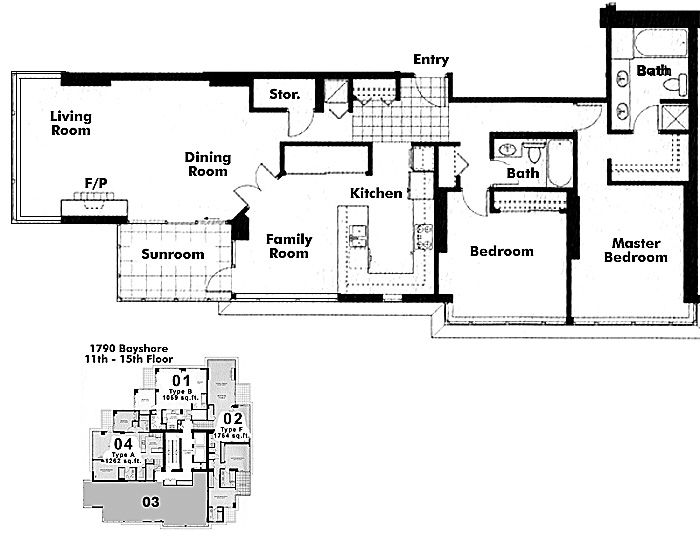 Floor plan 1503