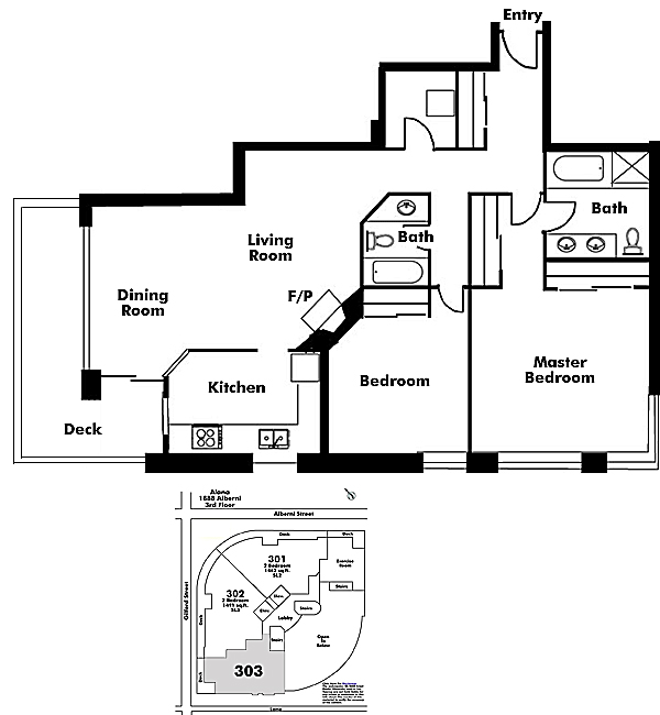 Floor plan 303