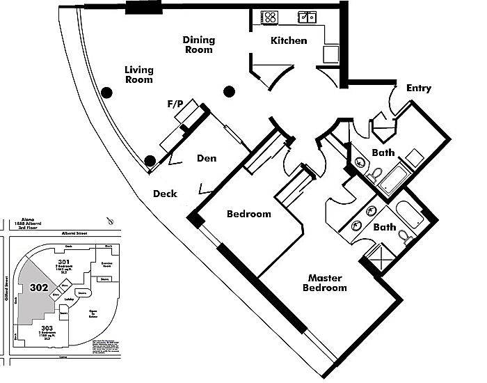 Floor plan 302