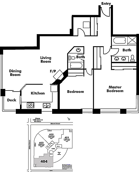 Floor plan 404