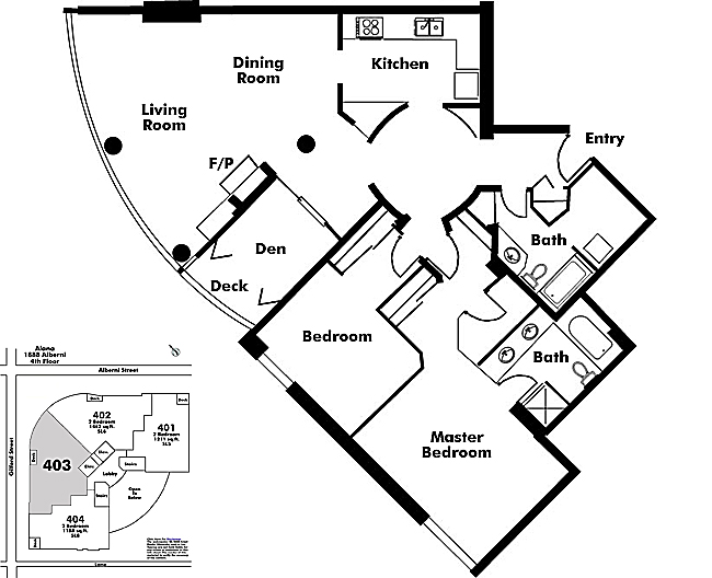 Floor plan 403
