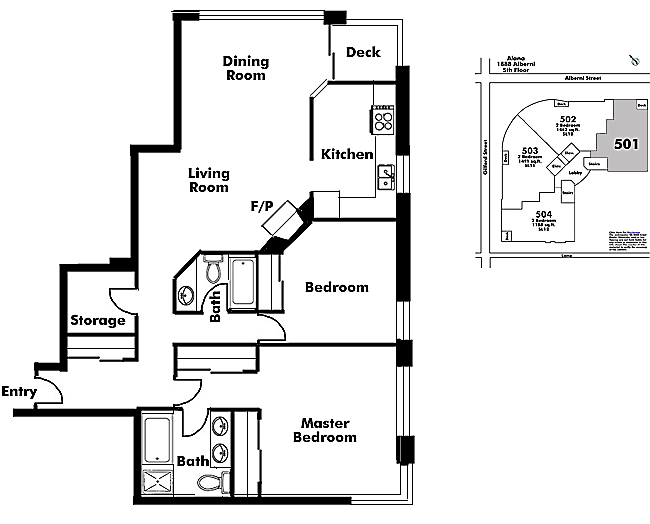 Floor plan 501