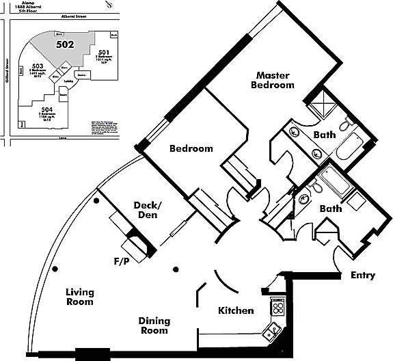Floor plan 502