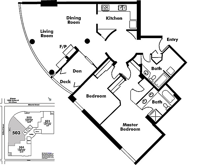 Floor plan 503