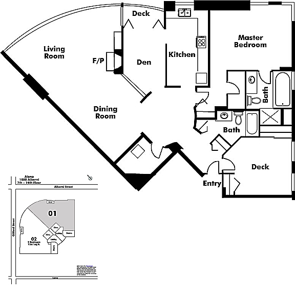 Floor plan 1101