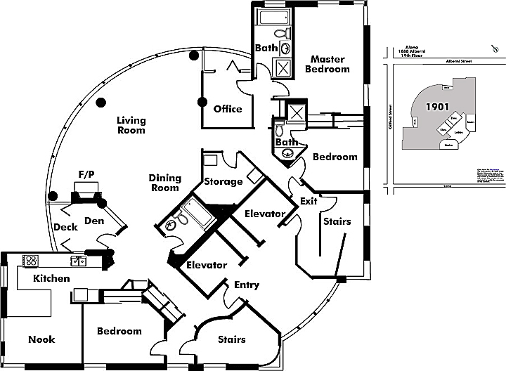 Floor plan 1901