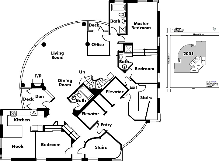 Floor plan 2001