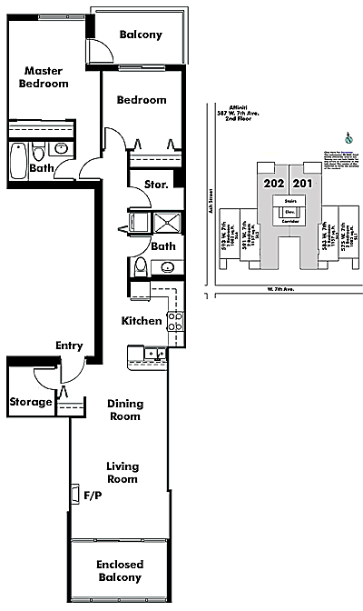 Floor plan 201