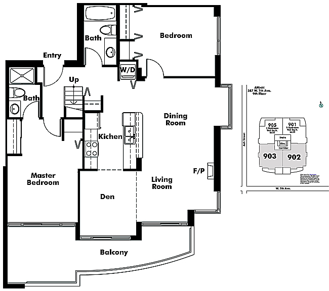 Floor plan PH902