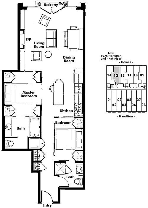 Floor plan 313