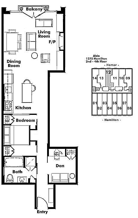 Floor plan 412