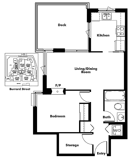 Floor plan 207