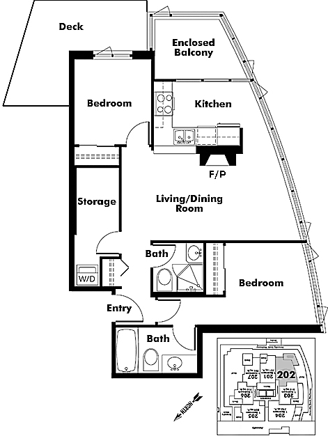 Floor plan 202