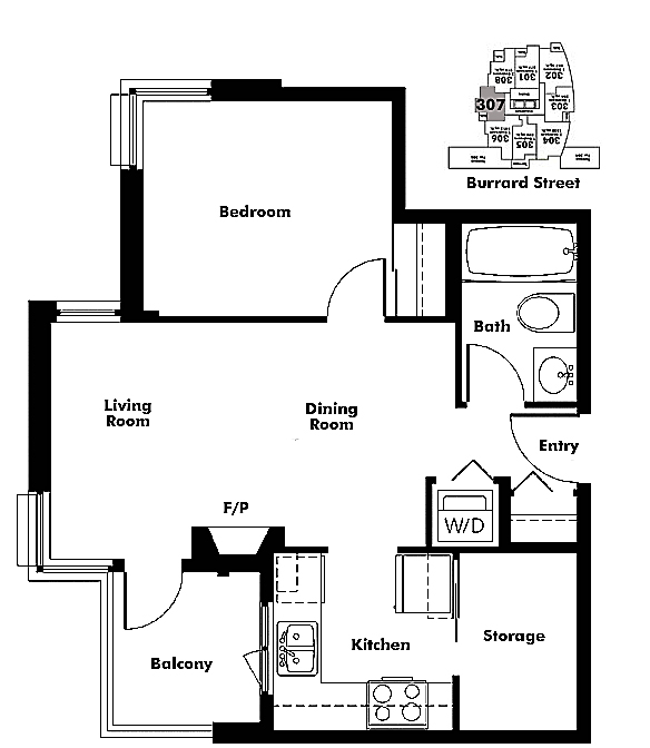 Floor plan 307