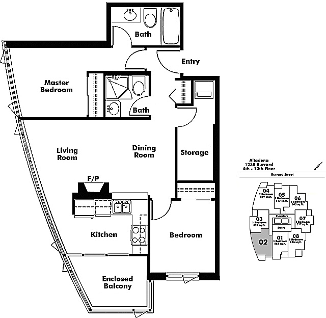 Floor plan 1302