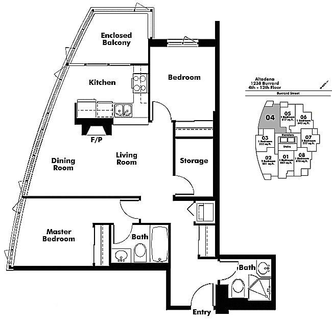 Floor plan 1304