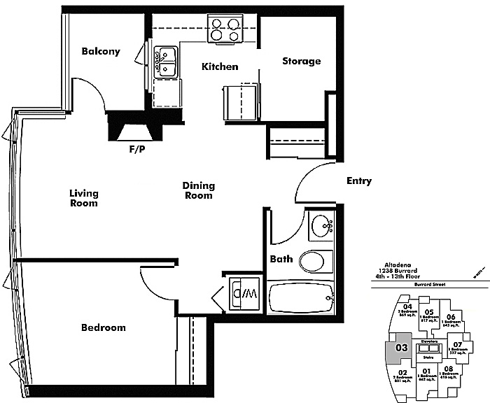 Floor plan 403